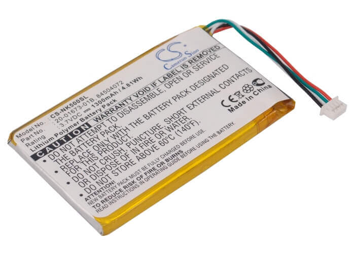 Battery For Nokia 500, Pd-14, 3.7v, 1300mah - 4.81wh GPS, Navigator Cameron Sino Technology Limited   