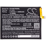 Battery For Nokia, 6.2, 3.85v, 3400mah - 13.09wh Batteries for Electronics Cameron Sino Technology Limited   