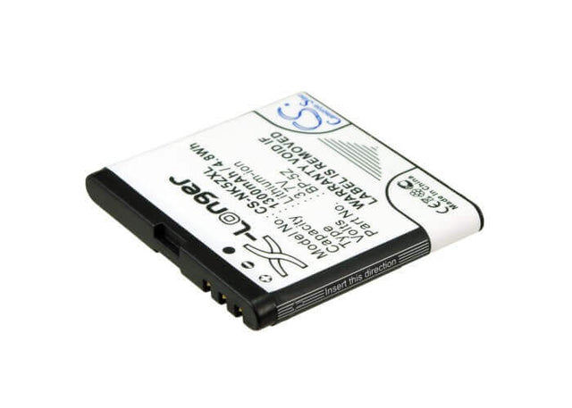 Battery For Nokia 700, Zeta N700 3.7v, 1300mah - 4.81wh Batteries for Electronics Cameron Sino Technology Limited (Suspended)   