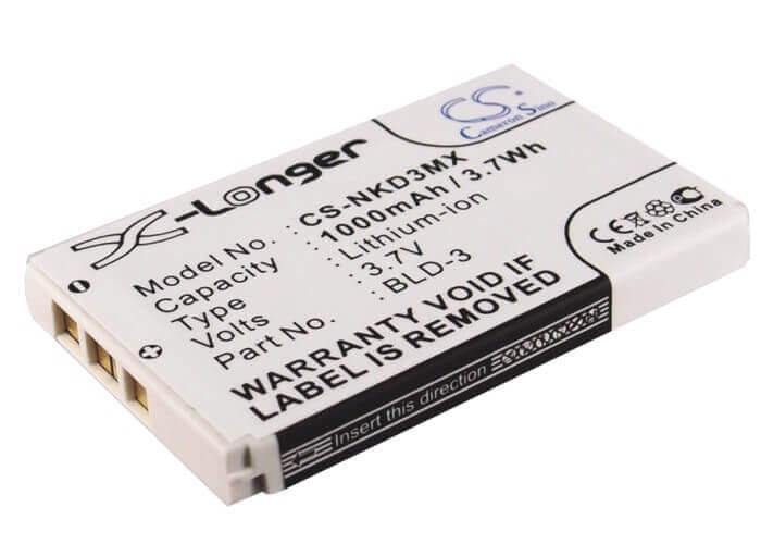 Battery For Nokia 7250i, 7210, 6610 3.7v, 1000mah - 3.70wh Batteries for Electronics Cameron Sino Technology Limited   