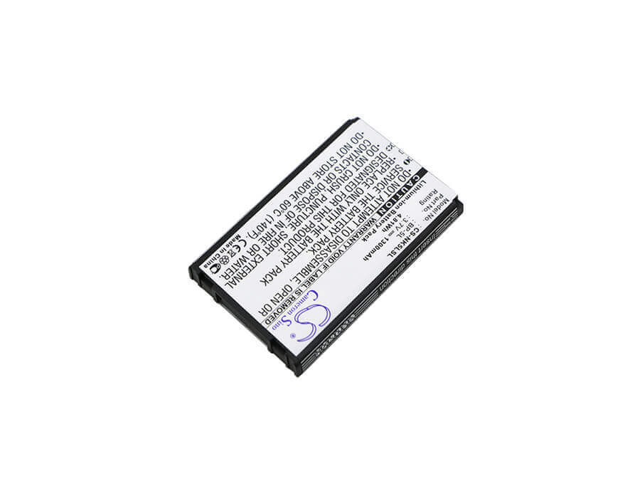 Battery For Nokia, 770, 7700, 7710, 9500, E61, E62, N800, N92 3.7v, 1300mah - 4.81wh Batteries for Electronics Cameron Sino Technology Limited   