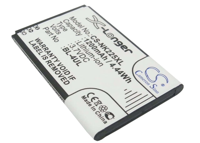 Battery For Nokia Asha 225 3.7v, 1200mah - 4.44wh Batteries for Electronics Cameron Sino Technology Limited   