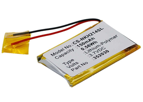 Battery For Nokia Bh-214, Bh-111 3.7v, 150mah - 0.56wh Batteries for Electronics Cameron Sino Technology Limited (Suspended)   