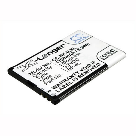 Battery For Nokia E90, E61i, E71 3.7v, 1700mah - 6.29wh Batteries for Electronics Cameron Sino Technology Limited   