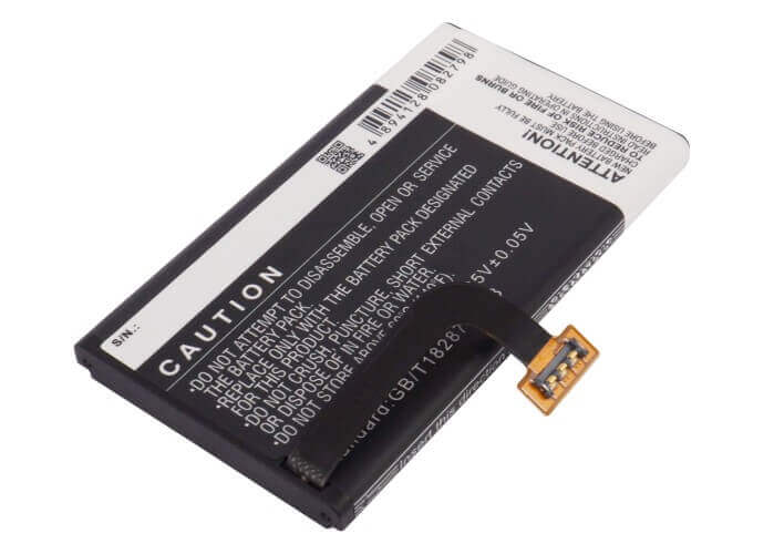 Battery For Nokia Lumia 1020, Lumia 909 3.8v, 2000mah - 7.60wh Batteries for Electronics Cameron Sino Technology Limited   