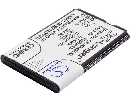 Battery For Nokia Lumia 435, Lumia 532 3.7v, 1550mah - 5.74wh Batteries for Electronics Cameron Sino Technology Limited   