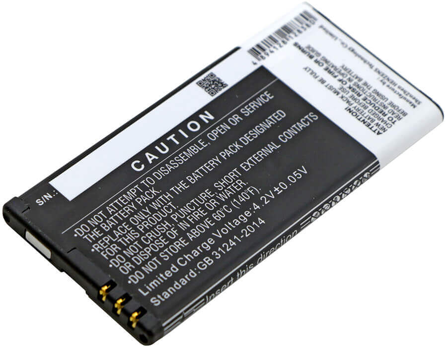 Battery For Nokia Lumia 630, Lumia 636, Lumia 638 3.7v, 1800mah - 6.66wh Batteries for Electronics Cameron Sino Technology Limited   