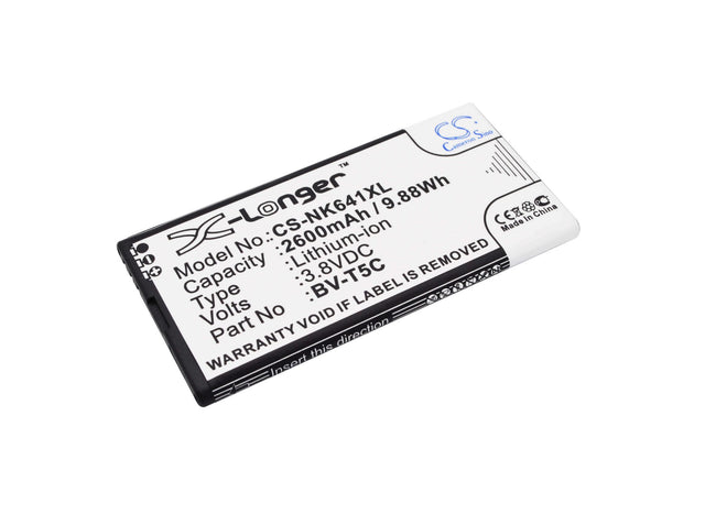 Battery For Nokia Lumia 640, Rm-1073 3.8v, 2600mah - 9.88wh Batteries for Electronics Cameron Sino Technology Limited   