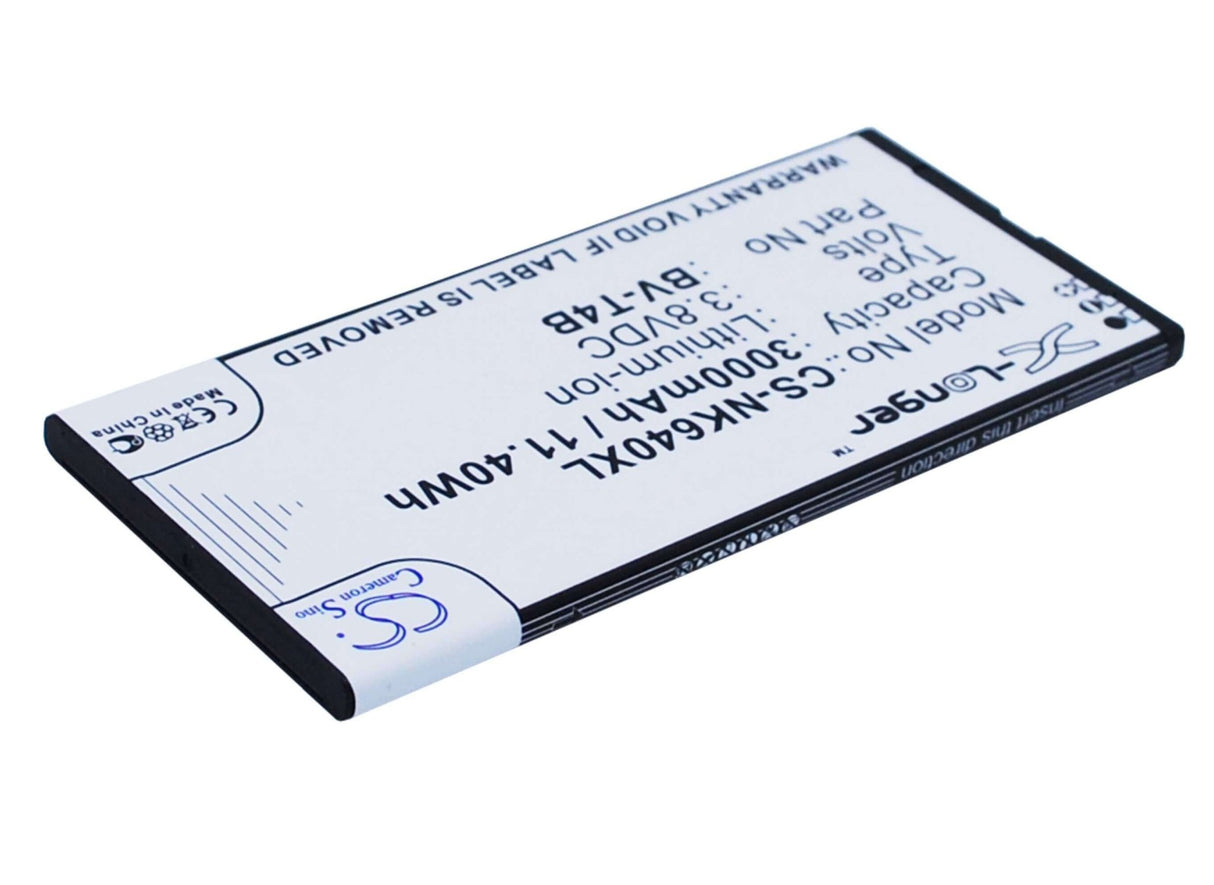 Battery For Nokia Lumia 640 Xl, Rm-1062, Rm-1063 3.8v, 3000mah - 11.40wh Batteries for Electronics Cameron Sino Technology Limited   