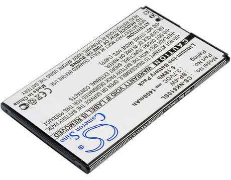 Battery For Nokia Lumia 810, Lumia 822 3.7v, 1400mah - 5.18wh Batteries for Electronics Cameron Sino Technology Limited   