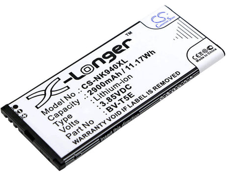 Battery For Nokia Lumia 940, Lumia 940 Xl, Lumia 950 3.85v, 2900mah - 11.17wh Mobile, SmartPhone Cameron Sino Technology Limited   