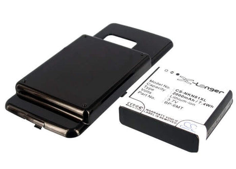 Battery For Nokia N81 3.7v, 2000mah - 7.40wh Batteries for Electronics Cameron Sino Technology Limited (Suspended)   