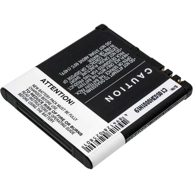 Battery For Nokia N85, N86, C7 3.7v, 1200mah - 4.44wh Batteries for Electronics Cameron Sino Technology Limited   