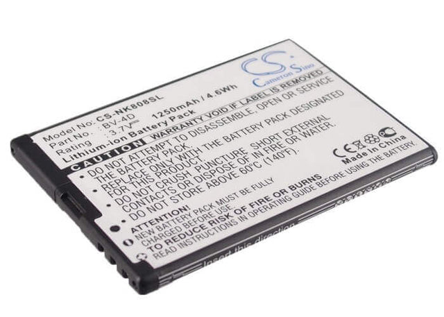 Battery For Nokia N9, N9 16g, N9 64g 3.7v, 1250mah - 4.63wh Batteries for Electronics Cameron Sino Technology Limited   