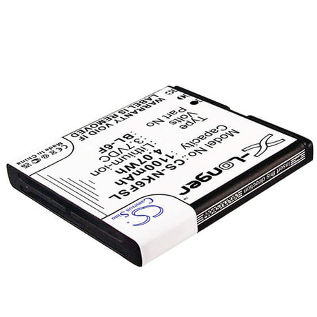 Battery For Nokia N95 8gb, N78, N79 3.7v, 1200mah - 4.44wh Batteries for Electronics Cameron Sino Technology Limited   