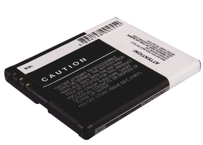 Battery For Nokia N95, N93, N93i 3.7v, 950mah - 3.52wh Batteries for Electronics Cameron Sino Technology Limited   