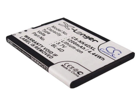 Battery For Nokia N97 Mini, E5, N8 3.7v, 1200mah - 4.44wh Batteries for Electronics Cameron Sino Technology Limited   