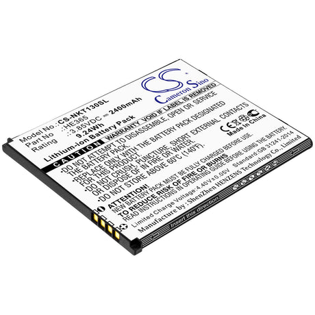 Battery For Nokia, Nokia 1 Plus, Ta-1111, Ta-1123 3.85v, 2400mah - 9.24wh Mobile, SmartPhone Cameron Sino Technology Limited   