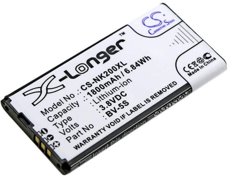 Battery For Nokia X2, X2 Dual Sim, X2d 3.8v, 1800mah - 6.84wh Batteries for Electronics Cameron Sino Technology Limited   