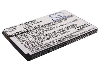 3.7V, Li-ion, 1100mAh, Hotspot battery fits Bell, Vodafone, Rogers, Novatel Wireless, 3-1826108-2, Mifi 2372, 4.07Wh
