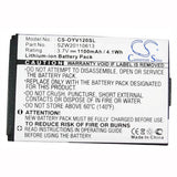 Battery For Olympia Viva, Via Plus, 2148 3.7v, 1100mah - 4.07wh Mobile, SmartPhone Cameron Sino Technology Limited   