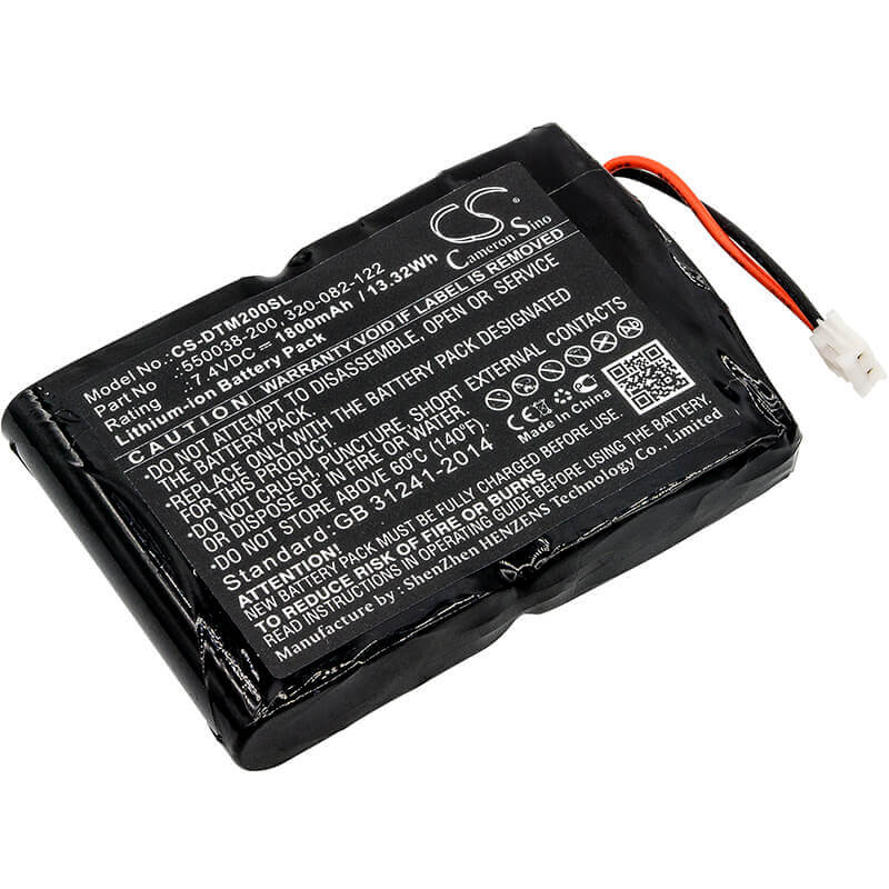 Battery For O'neil, Mf2te 7.4v, 1800mah - 13.32wh Portable Printer Cameron Sino Technology Limited   