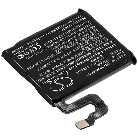 Battery For Oppo, 41mm, Ow19w2, Watch 41mm 3.8v, 210mah - 0.80wh Smartwatch Cameron Sino Technology Limited   