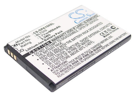 Battery For Oppo A100, A520, A125 3.7v, 900mah - 3.33wh Mobile, SmartPhone Cameron Sino Technology Limited   