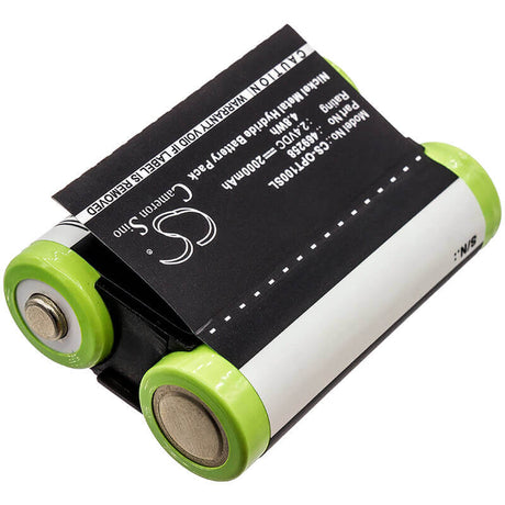 Battery For Optelec, Compact Plus, Compact+ 2.4v, 2000mah - 4.80wh Electronic Magnifier Cameron Sino Technology Limited   