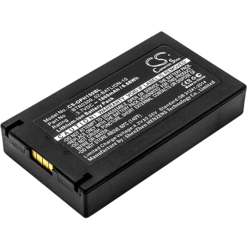 Battery For Opticon, H15, H-15a, H-15aj 3.7v, 1800mah - 6.66wh Barcode Scanner Cameron Sino Technology Limited   