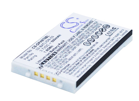 Battery For Opticon Opl-9700, Opl-9712, Opl-9723 3.7v, 500mah - 1.85wh Barcode Scanner Cameron Sino Technology Limited   