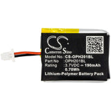 Battery For Opticon Opn-2001 3.7v, 190mah - 0.70wh Barcode Scanner Cameron Sino Technology Limited   