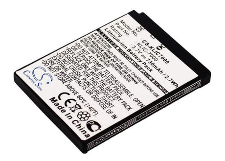 Battery For Ordro Dc-t200 3.7v, 730mah - 2.70wh Camera Cameron Sino Technology Limited   