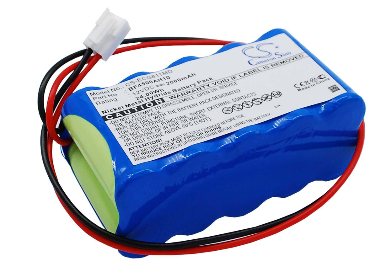 Battery For Osen Ecg-8110, Ecg-8110a 12.0v, 2000mah - 24.00wh Medical Cameron Sino Technology Limited (Medical)   