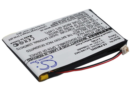 Battery For Palm M550, Tungsten T1, Tungsten T2 3.7v, 1100mah - 4.07wh PDA, Pocket PC Cameron Sino Technology Limited   