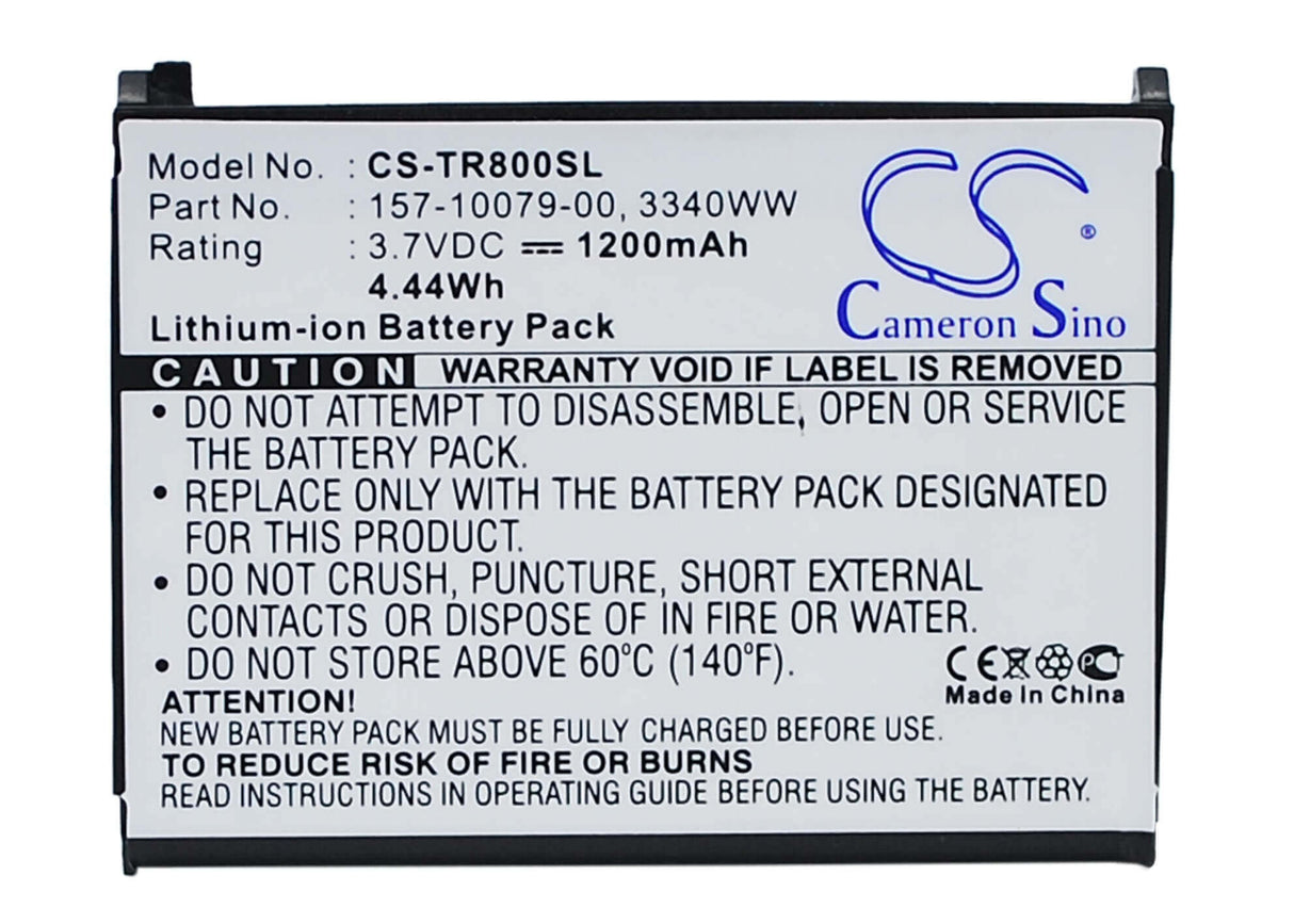 Battery For Palm Treo 800, Treo 800p, Treo 800w 3.7v, 1200mah - 4.44wh Batteries for Electronics Suspended Product   