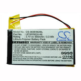 Battery For Palm Tungsten E 3.7v, 900mah - 3.33wh PDA, Pocket PC Cameron Sino Technology Limited   