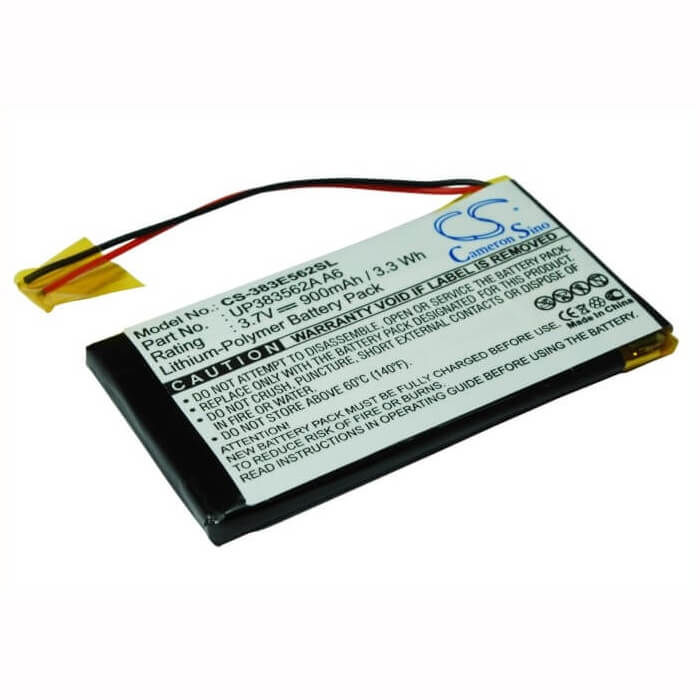 Battery For Palm Tungsten E 3.7v, 900mah - 3.33wh PDA, Pocket PC Cameron Sino Technology Limited   