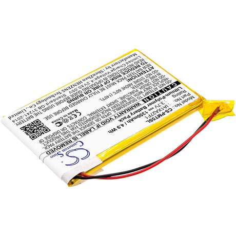 Battery For Palm Tungsten T5 3.7v, 1350mah - 5.00wh PDA, Pocket PC Cameron Sino Technology Limited   