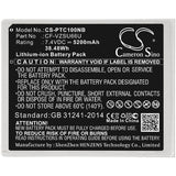 Battery For Panasonic, Cf-c1ad06gde, Cf-c1at01gge, Toughbook Cf-c1 7.4v, 5200mah - 38.48wh Batteries for Electronics Cameron Sino Technology Limited (Suspended)   