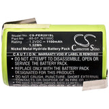 Battery For Panasonic, Er201, Er398, 1.2v, 1100mah - 1.32wh Shaver Cameron Sino Technology Limited   