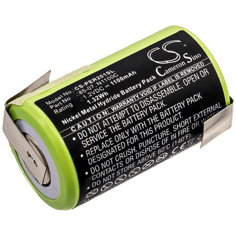 Battery For Panasonic, Er201, Er398, 1.2v, 1100mah - 1.32wh Shaver Cameron Sino Technology Limited   