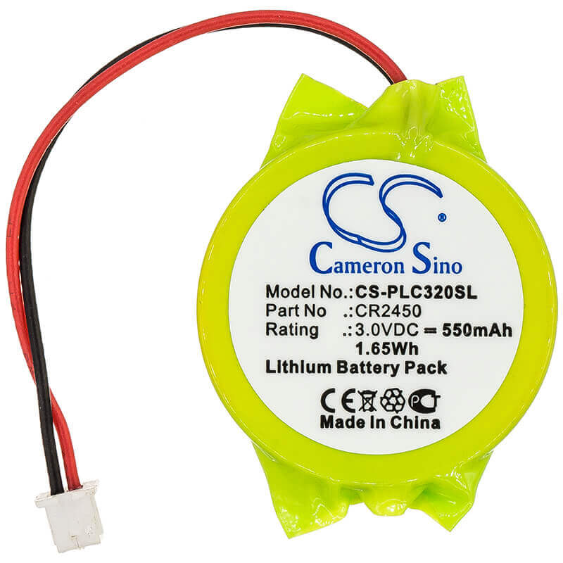 Battery For Panasonic, Fp-x Series Controllers, Gt32 Display, Gt32m Display 3v, 550mah - 1.65wh PLC Cameron Sino Technology Limited   