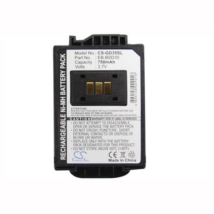 Battery For Panasonic Gd35 3.6v, 750mah - 2.70wh Mobile, SmartPhone Cameron Sino Technology Limited (Suspended)   