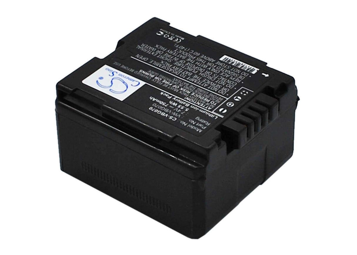 Battery For Panasonic Gs98gk, H288gk, H48, H68gk, 7.4v, 750mah - 5.55wh Batteries for Electronics Cameron Sino Technology Limited   