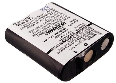 Battery For Panasonic, Hhr-p402, Kx-fpg371, Kx-fpg372, Kx-fpg376, 3.6v, 1200mah - 4.32wh Cordless Phone Cameron Sino Technology Limited (Cordless Phone)   