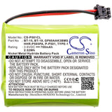 Battery For Panasonic, Hhr-p505, Kc-tc917hsb, Kx-9768xb, Kx-a36, 3.6v, 700mah - 2.52wh Cordless Phone Cameron Sino Technology Limited (Cordless Phone)   