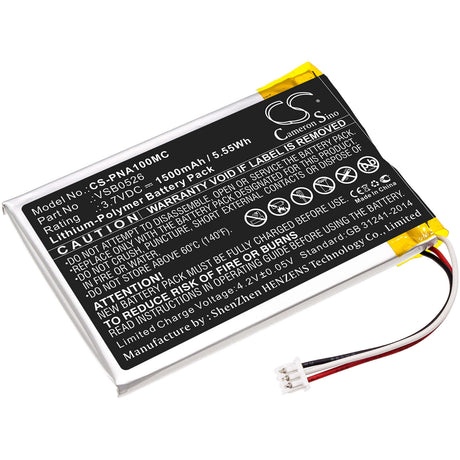 Battery For Panasonic, Hx-a100, Hx-a100-h, Hx-a1m 3.7v, 1500mah - 5.55wh Batteries for Electronics Cameron Sino Technology Limited   