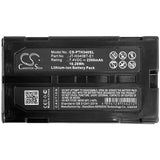 Battery For Panasonic, Jt-h340bt-10, Jt-h340pr 7.4v, 2200mah - 16.28wh Batteries for Electronics Cameron Sino Technology Limited   