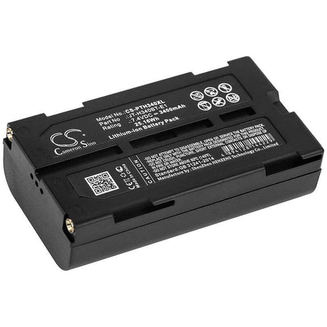 Battery For Panasonic, Jt-h340bt-10, Jt-h340pr 7.4v, 3400mah - 25.16wh Portable Printer Cameron Sino Technology Limited   